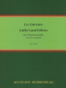 4 Jolly Good Fellows f�r Fl�tenensemble Partitur und Stimmen