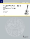 12 Japanese Songs for guitar