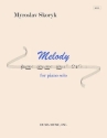 Melody for piano solo