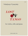 Lost Tango for violin, cello and piano score and parts
