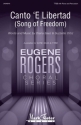 Canto 'E Libertad (Song of Freedom) TTBB Chorpartitur