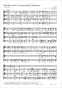 K�ndlich gro� ist das gottselige Geheimnis Coro SATB Partitur