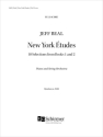 New York �tudes String Orchestra and Piano Partitur