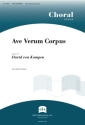 Ave Verum Corpus SATB Chorpartitur