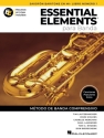 Essential Elements para Banda-Sax Bar en Mib Lib1 Baritone Saxophone Buch + Medien Online