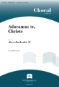 Adoramus te, Christe SSATBB Chorpartitur
