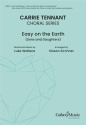 Easy on the Earth Solo, SATB and Piano Chorpartitur