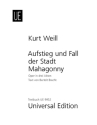 Aufstieg und Fall der Stadt Mahagonny  Libretto (dt)