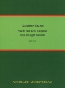 Suite f�r 8 Fagotte Partitur und Stimmen