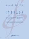 Intrada pour trompette  ent ut ou sib et orchestre � cordes r�duction pour trompette in ut ou sib et piano