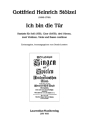Ich bin die T�r f�r Soli (ATB), gem Chor, 3 Oboen, 2 Vl, Va und B.C. Partitur