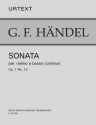 Sonata Op. 1, No. 12 Violine und Klavier Buch + Einzelstimme(n)