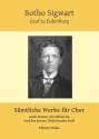 S�mtliche Werke f�r Chor f�r gem Chor