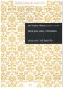 Obras para clave o fortepiano Works for harpsichord or fortepiano