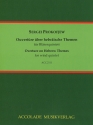 Ouvert�re �ber hebr�ische Themen f�r Bl�serquintett (Fl�te, Oboe, Klarinette, Horn, Fagott) Partitur und Stimmen