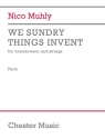 We Sundry Things Invent Streichensemble Stimmensatz