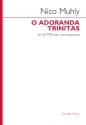 O adoranda trinitas SATTB Chorpartitur