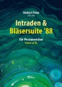 Intraden & Bl�sersuite �88 f�r Posaunenchor (Pauken ad lib.) Partitur