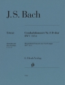 Cembalokonzert D-Dur Nr.3 BWV1054 f�r Cembalo und Streichorchester Streichersatz (3-3-2-2)