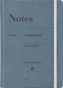 Notes M  Music Journal M  Notenbuch Hochformat DIN A5 156 10 Systeme