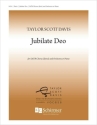 Jubilate Deo SATB divisi and Piano Chorpartitur