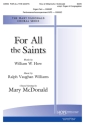 For All the Saints SATB and Piano Chorpartitur