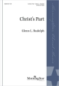 Christ's Part SATB and Organ Chorpartitur