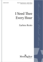 I Need Thee Every Hour SATB and Piano Chorpartitur