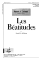 Les B�atitudes SSAA a Cappella Chorpartitur