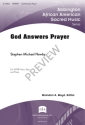 God Answers Prayer SATB and Piano Chorpartitur