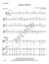 Lord, Today - Guitar edition SATB and Ensemble Chorpartitur