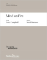 Mind on Fire SATB, Percussion and Piano Chorpartitur