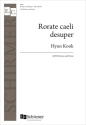 Rorate caeli desuper SATB and Piano Chorpartitur