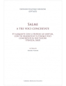 Salmi a Tre Voci Concertate Voice and Violin Buch