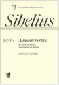 Andante Festivo Streichorchester mit Pauke ad libitum Partitur und Stimmen