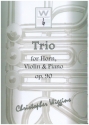 Trio op.90 for horn, violin and piano piano score and parts