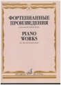 Piano Works  for the left hand alone Ausgabe in engl/russ