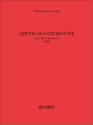 Ariette quasi retrouv�e Violine und Klavier Buch + Einzelstimme(n)