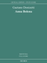 Anna Bolena Orchestra Studienpartitur