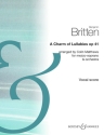 A Charm of Lullabies op. 41 f�r Mezzo-Sopran und Orchester Klavierauszug