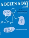 A Dozen A Day vol.1 (+CD) for piano