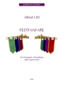 A. Uhl, Festfanfare fanfare PARTITUR + STIMMEN