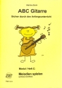 ABC Gitarre (+Online Audio) Modul/Heft F: Meoldien spielen f�r Gitarre