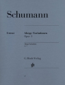 Abegg-Variationen op.1 f�r Klavier