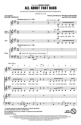 About That Bass for female choir (SSA) and piano choral score