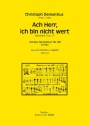 Ach Herr, ich bin nicht wert f�r 6 Stimmen a cappella Chorpartitur