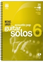 Acoustic pop guitar solos Vol.6 (+Online-Audio) f�r Gitarre (Noten und TAB, easy/medium)