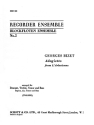 Adagietto from l'arlessienne for 4 recorders (SATB) score