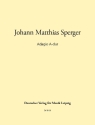 Adagio A-Dur f�r Kontraba� und Streichquartett f�r Kontraba� und Klavier