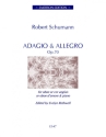 Adagio and Allegro op.70 for oboe (or cor anglais/oboe d'amore) and piano